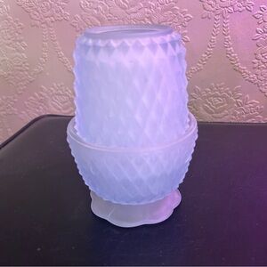 Frosted Blue Fairy Lamp